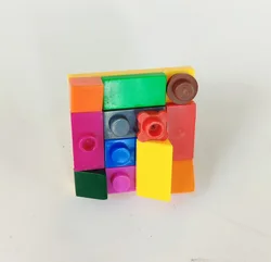 טבעת לגו צבעונית