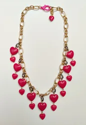 שרשרת לבבות בורוד